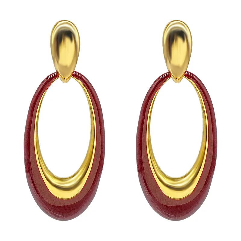 Нишевый дизайн чувственные легкие роскошные высококачественные серьги женские