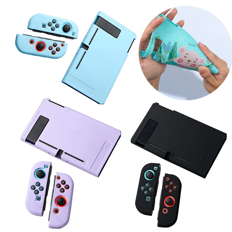 

Protective Shell NS Switch Game Host Console TPU All-inclusive Soft Cover Protection Case Pouch For Nintendo Switch Accessories