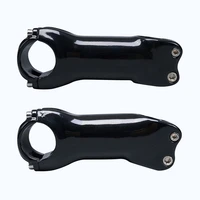 black glossy carbon bicycle stem mountain bike road bicycle mtb stem angle 617 degrees length 60708090100110120130mm