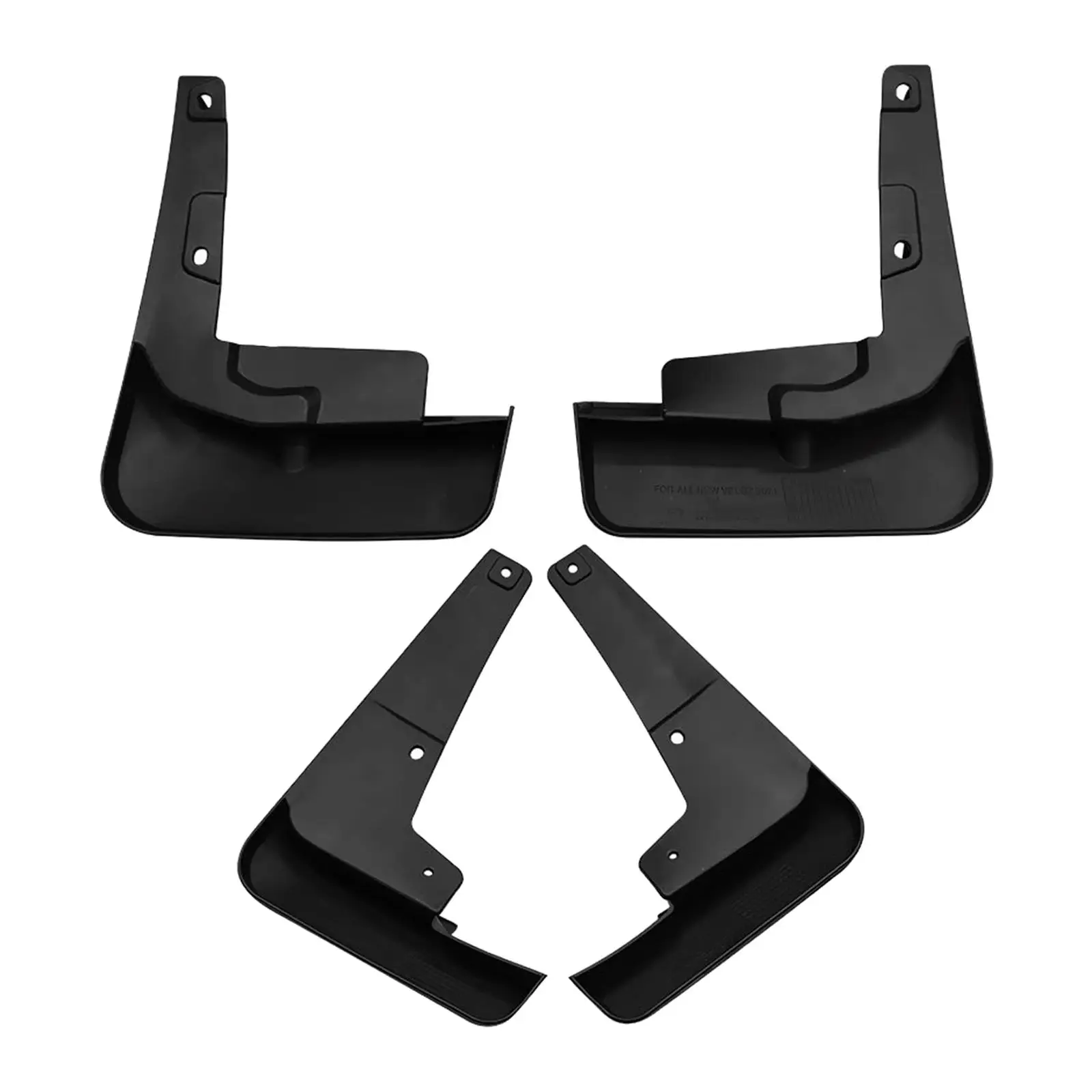 

4x Front and Rear Mud Flaps Mudflaps Mudguard for Toyota Veloz 2021-2022 Car Accessories High Performance Easily to Install