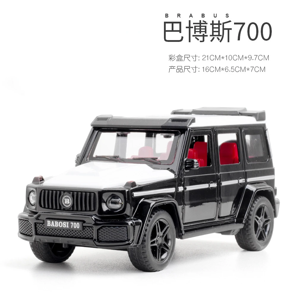 

Модель автомобиля Mercedes-Benz BRABUS из металлического сплава, 1:32