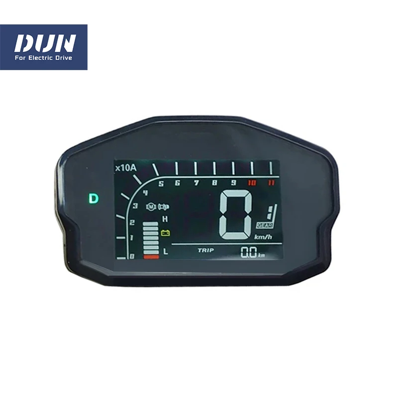 

New Adjustable DKD ONE-LIN/CAN-BUS Communication Electric Scooter LCD Speedometer Display For Votol Controller