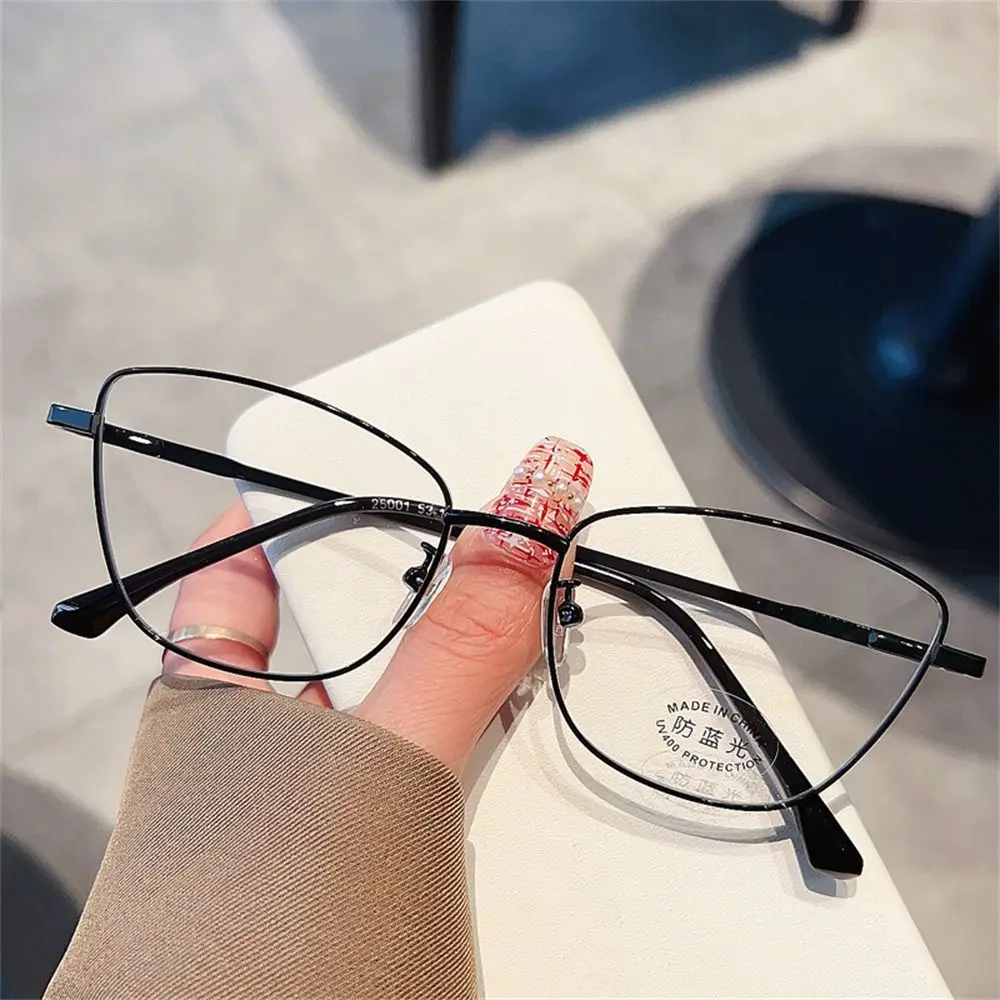 Трендовые большие очки с металлической оправой ультратонкой фотозрением оправа