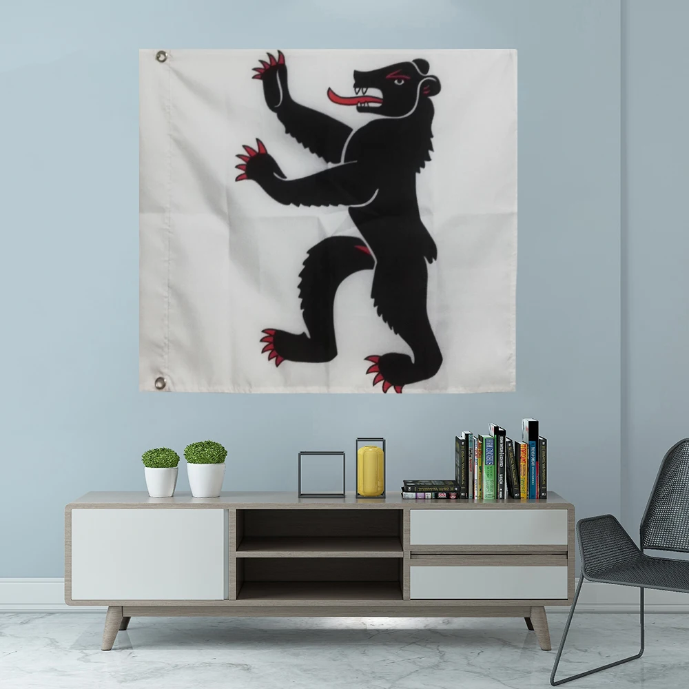 Флаг кантона Appenzell Innerrhoden, графический принт на заказ, подвесной баннер, спортивная крышка вала из полиэстера, люверсы 3x3 фута 90x90 см Флаг кантона Appenzell Innerrhoden, графический принт на заказ, подвесной баннер, спортивная крышка вала из полиэстера, люверсы 3x3 фута 90x90 см