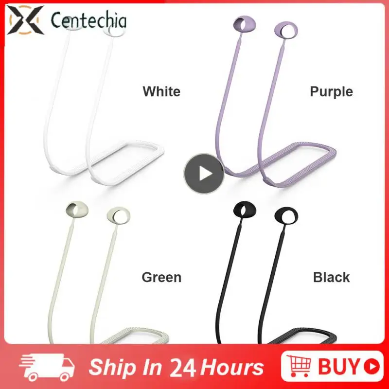 

Soft Neck Cord Neck Strap Cord 80 Cm Earphone Rope Wireless Headphone Sweatproof Anti Lost Rope Silicone