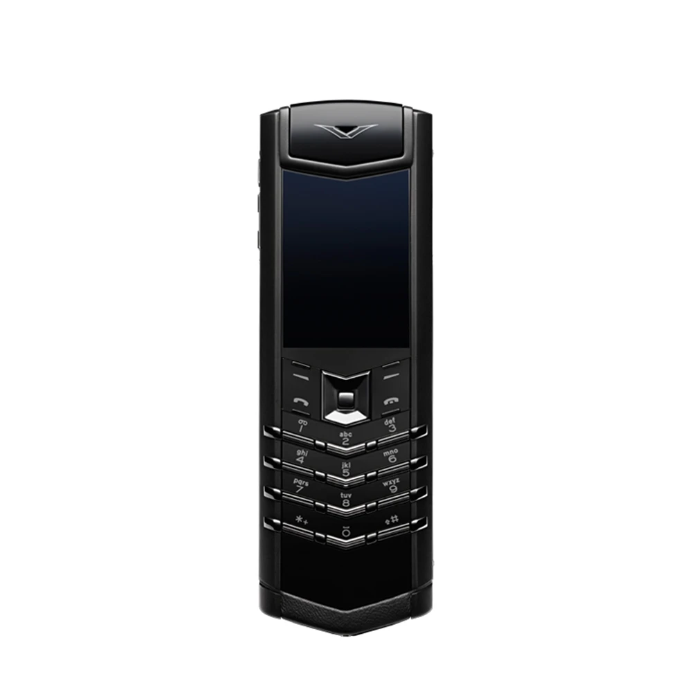 refurbished original 11 vertu signature k8 mobile phone high end customized mobile phone high quality mobile phoneblack free global shipping
