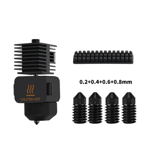 Горячий конец LIMITS для Bambu Lab A1 A1mini со стальным соплом и силиконовой щеткой