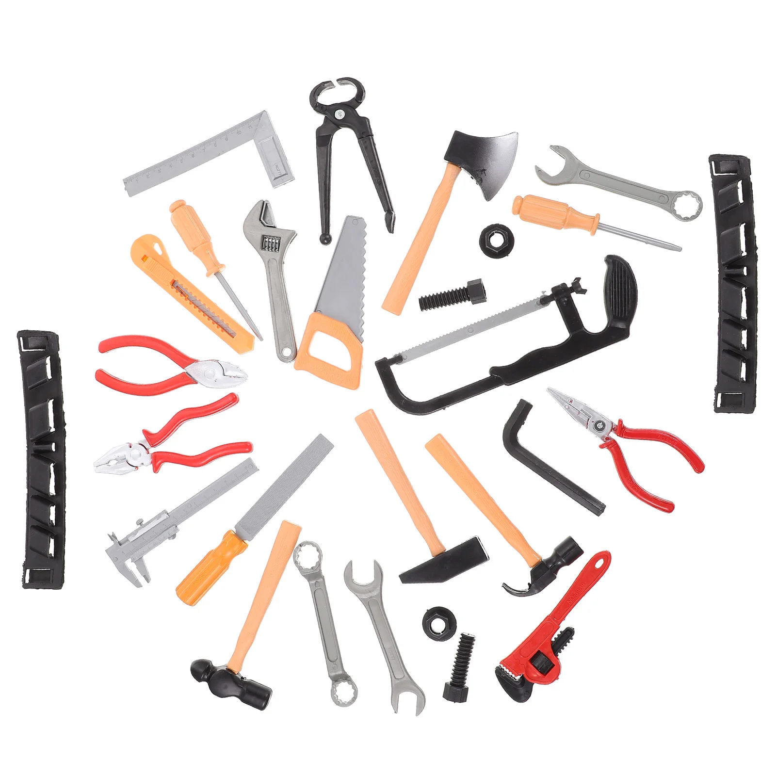 

Simulation Repair Tool Infant Kit Toys Plastic Wrench Screws Tools Playset Creative