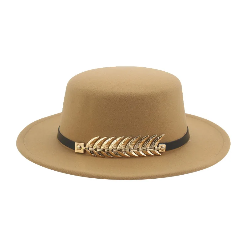 

Hat for Men Women Hat Fedora Felted Caps Flat Top Wide Brim Solid Casual Formal Band Luxury Fedoras Hat 2022 шляпа женская шляпа