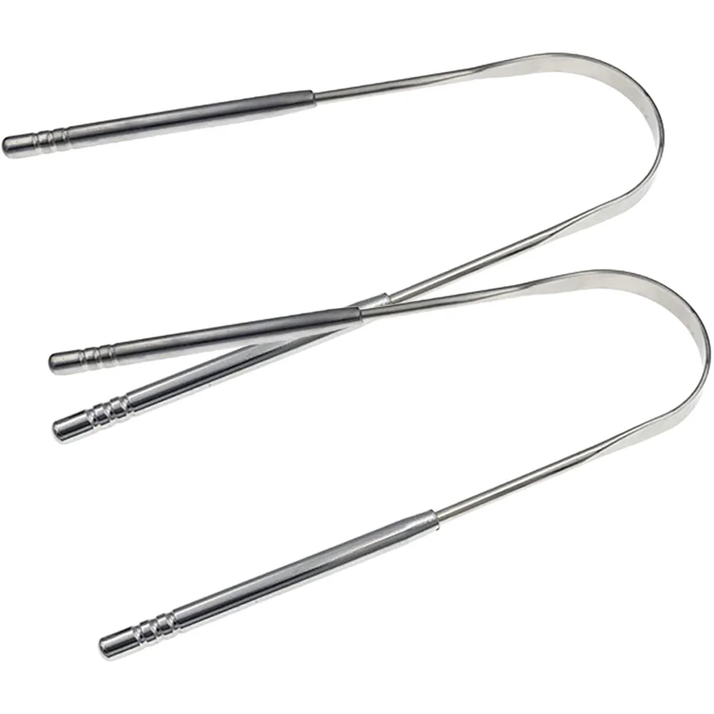 

Tongue Scraper Oral Scrapers Care Cleaners Cleaner Cleaning Tool Copper Adults Tounge Metal Stainless Steel Brushes Tools Tung
