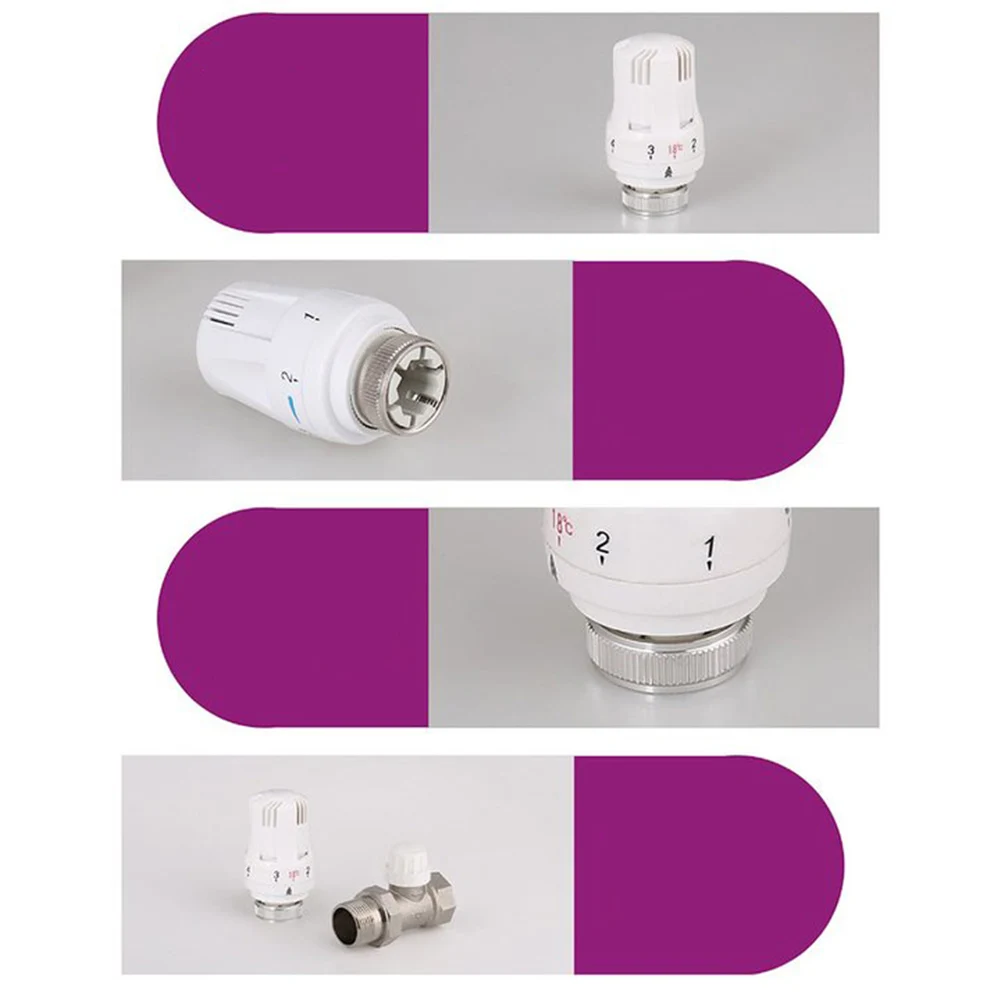 2 шт. термостатические радиаторы M30x1 5 нагревательный клапан регулятор