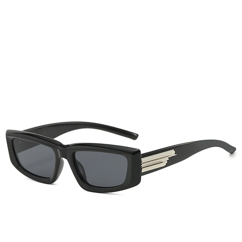 

Новые Квадратные Солнцезащитные очки мужские модные уличные солнцезащитные очки с защитой от УФ-лучей в стиле хип-хоп