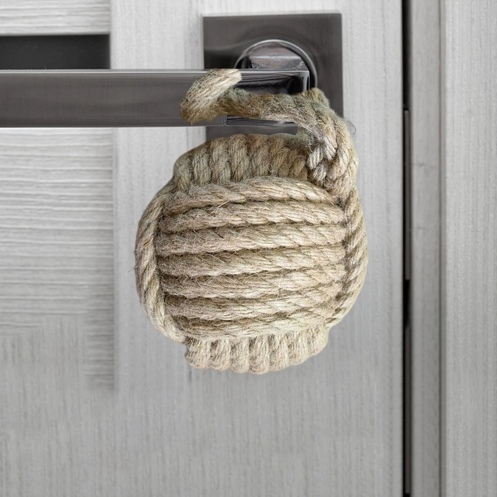 Sferyczna bawełna i len antykolizyjna moda kreatywna lina odbojnicza do drzwi żeglarski węzeł dekoracja łodzi morska sypialni