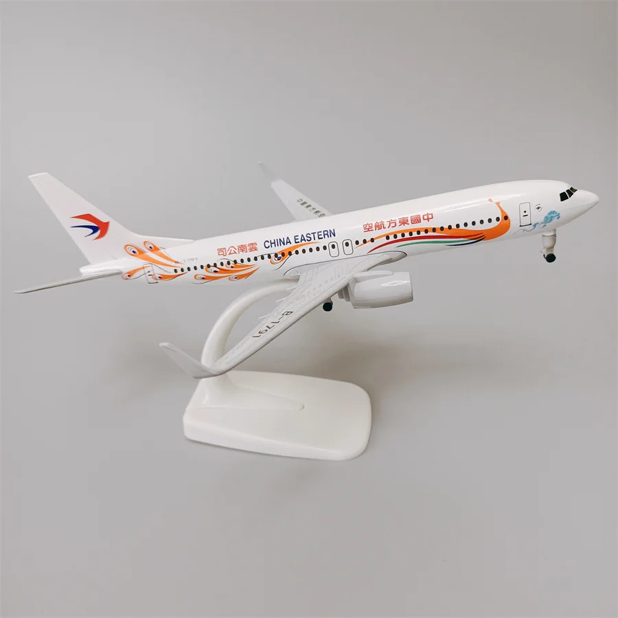 Модель самолета 20 см из металлического сплава China East Airlines, модель самолета Боинг 737 B737, модель самолета YUNNAN Airlines