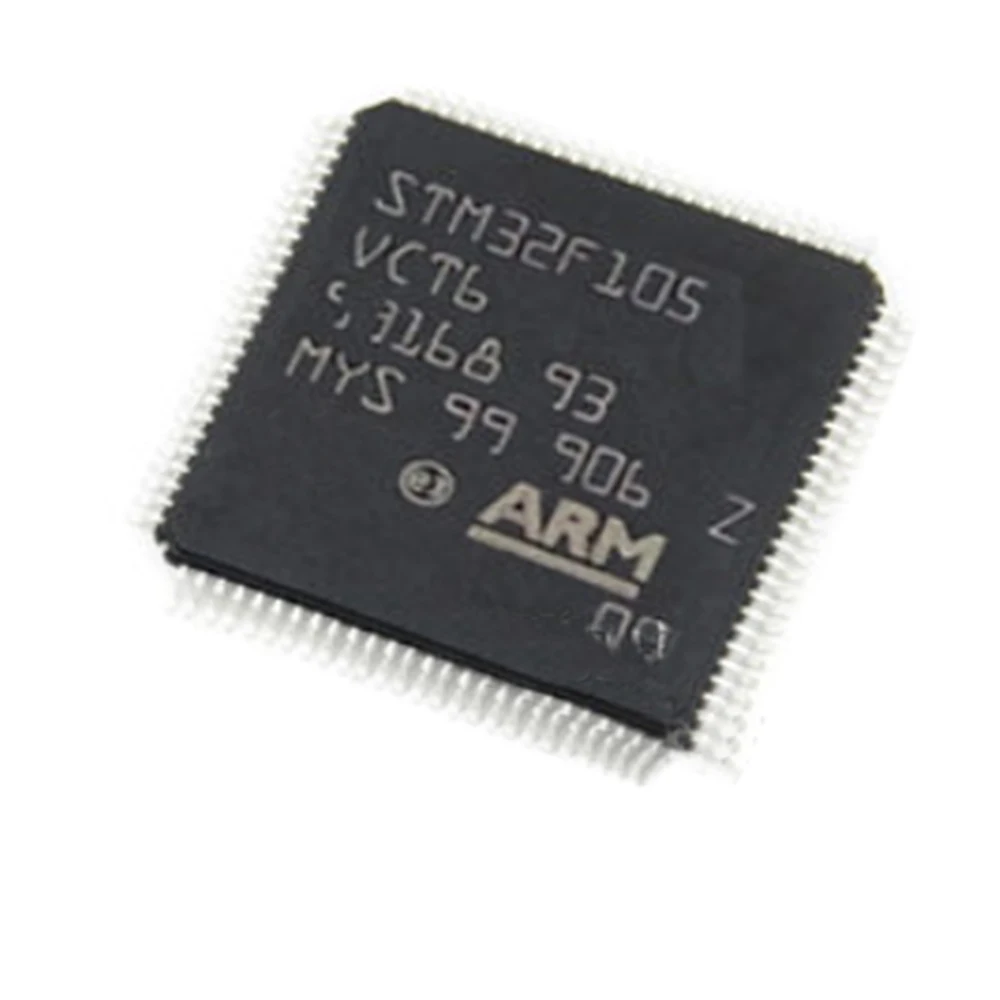 

STM32F105VCT6 IC LQFP100 ST однокристальный компьютер ST новый и оригинальный R8T6 VCT6 RBT6 CBT6