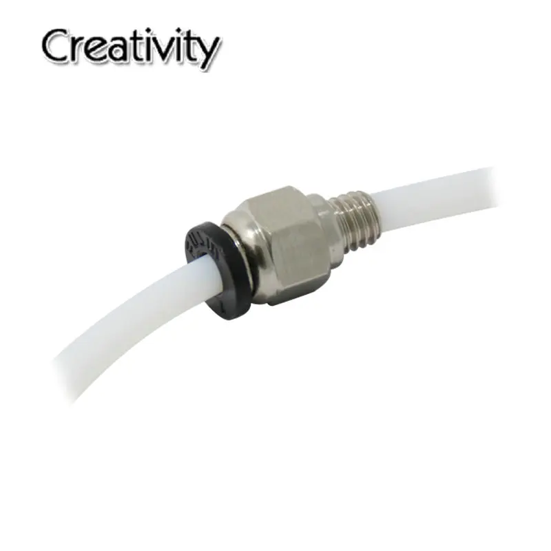 

2 шт., пневматические соединители для 3D-принтера, 1,75 мм, 4 мм