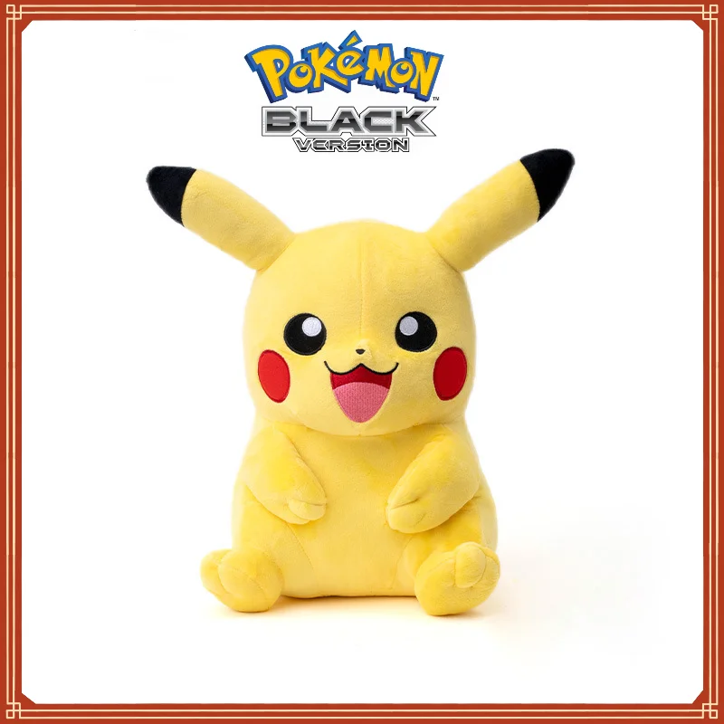 

Pokemon Pikachu Doll Plush Toy Cute Bed Sleeping Pillow Doll Girl Super Soft Children's Soothing Toys Birthday Gift Holiday Gift