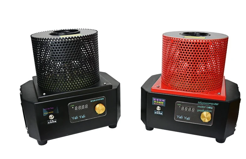 Высокоэффективная безопасная 1 кг Мини Портативная индукционная печь для плавки