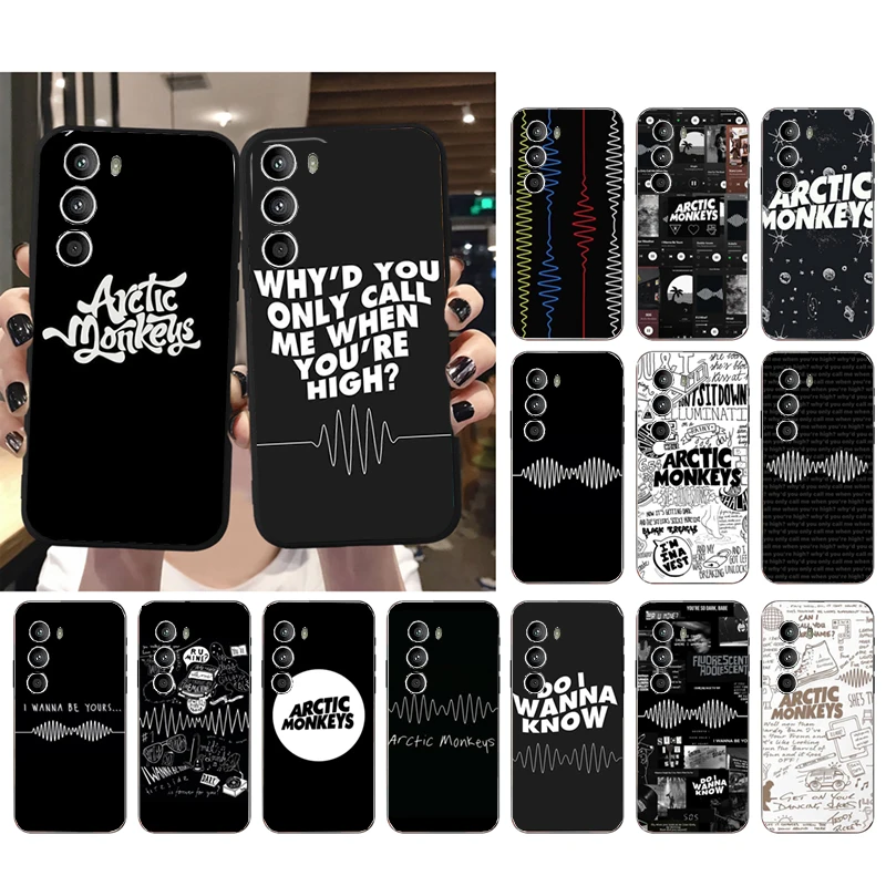 

Case for Motorola G22 G60 G52 G100 GStylus G30 G10 G20 G50 GPure E32 E20 E40 E7Power Edge20lite Pro OneAction Arctic Monkeys