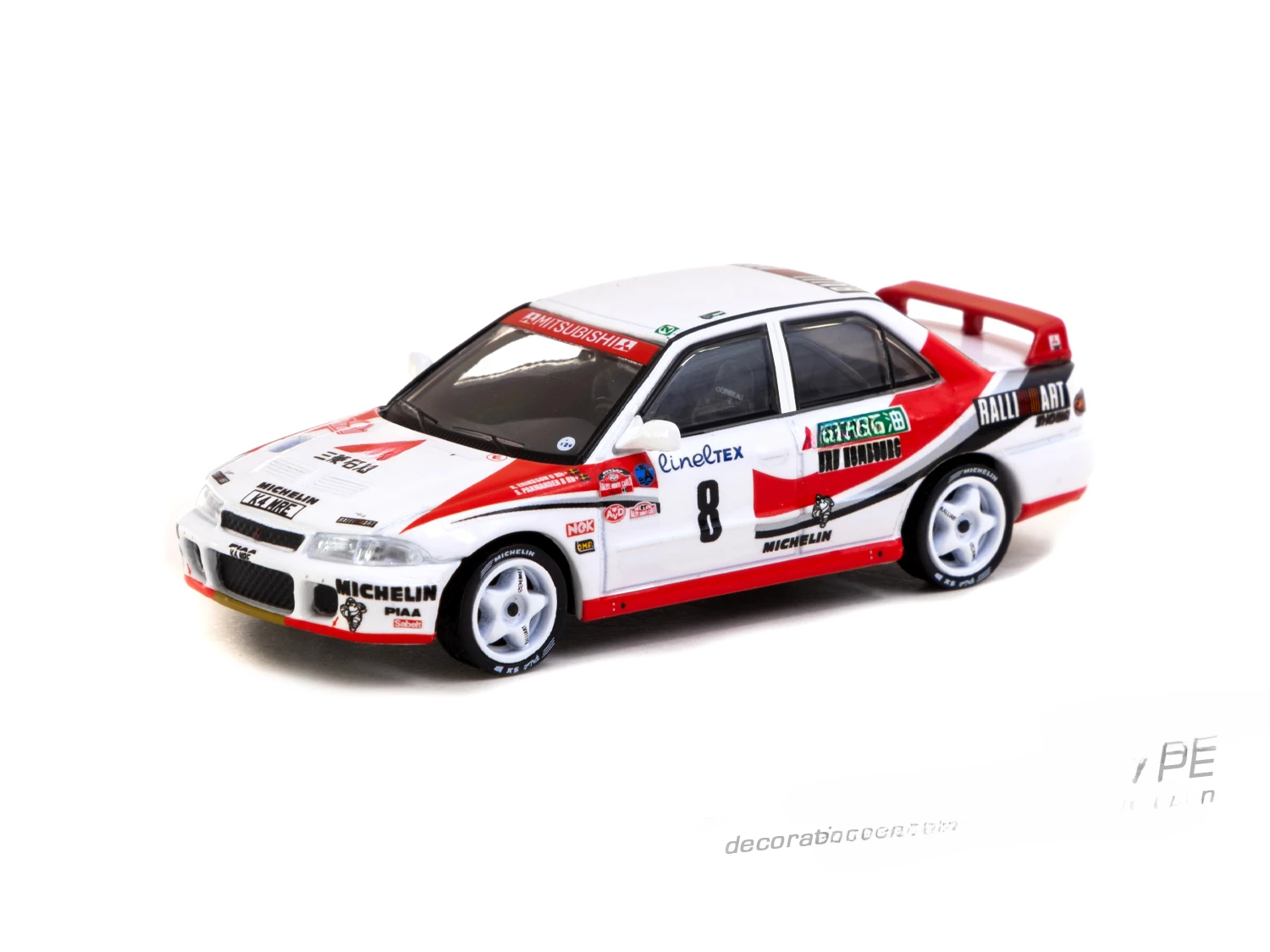 Модель автомобиля Tarmac Works 1:64 Lancer Rallye Monte-Carlo