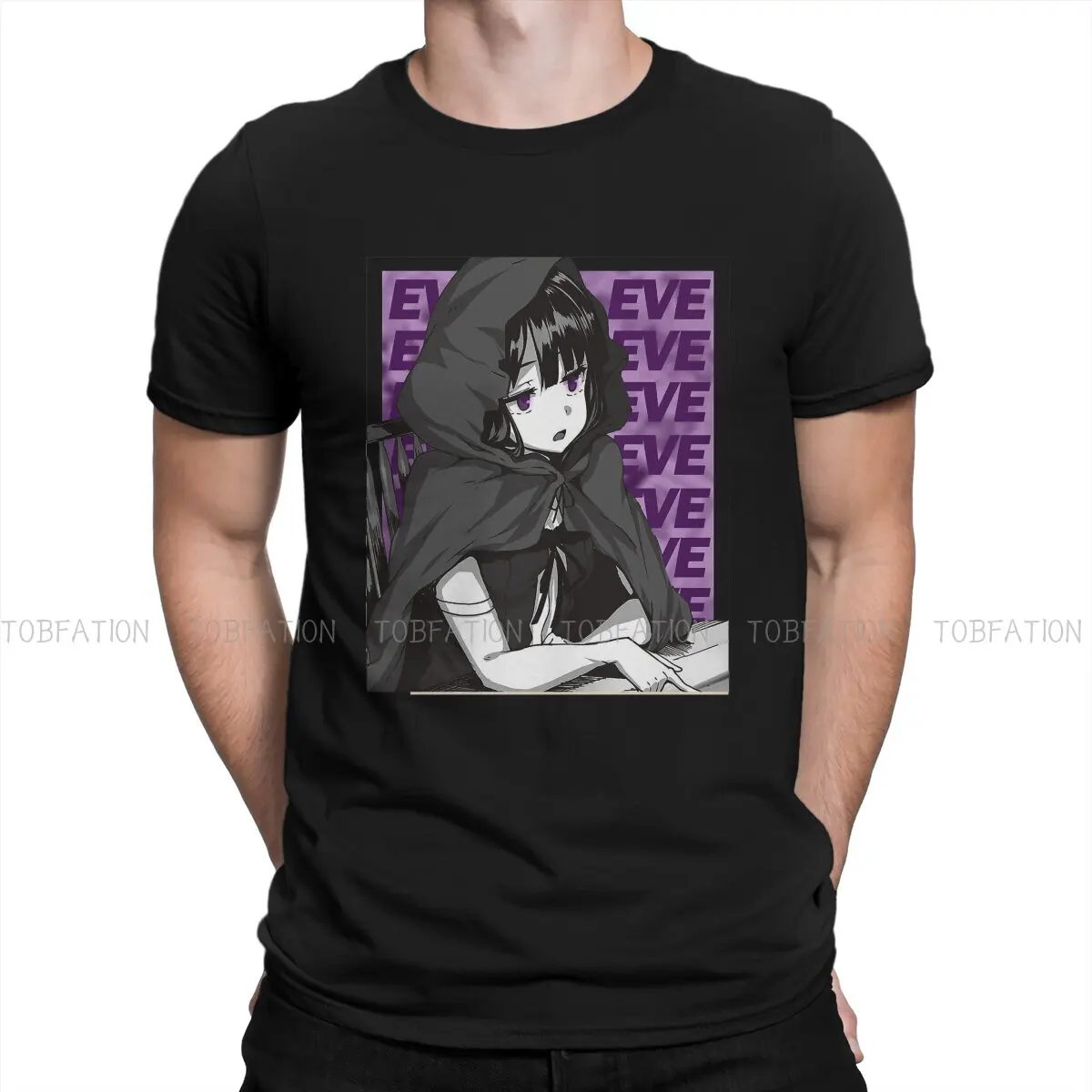 

Eve Redo of Healer TShirt For Male Kaifuku Jutsushi No Yarinaoshi Keyaruga Anime Clothing Style T Shirt Soft Printed Fluffy