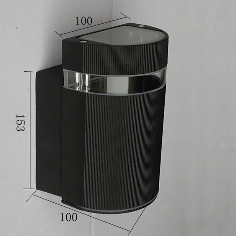 6 шт./лот светодиодное водонепроницаемое наружное освещение уличный