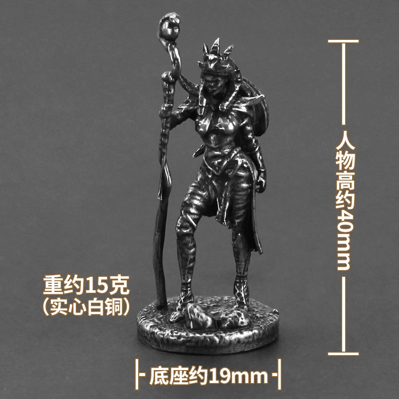 

Металлическая миниатюра мумии из меди