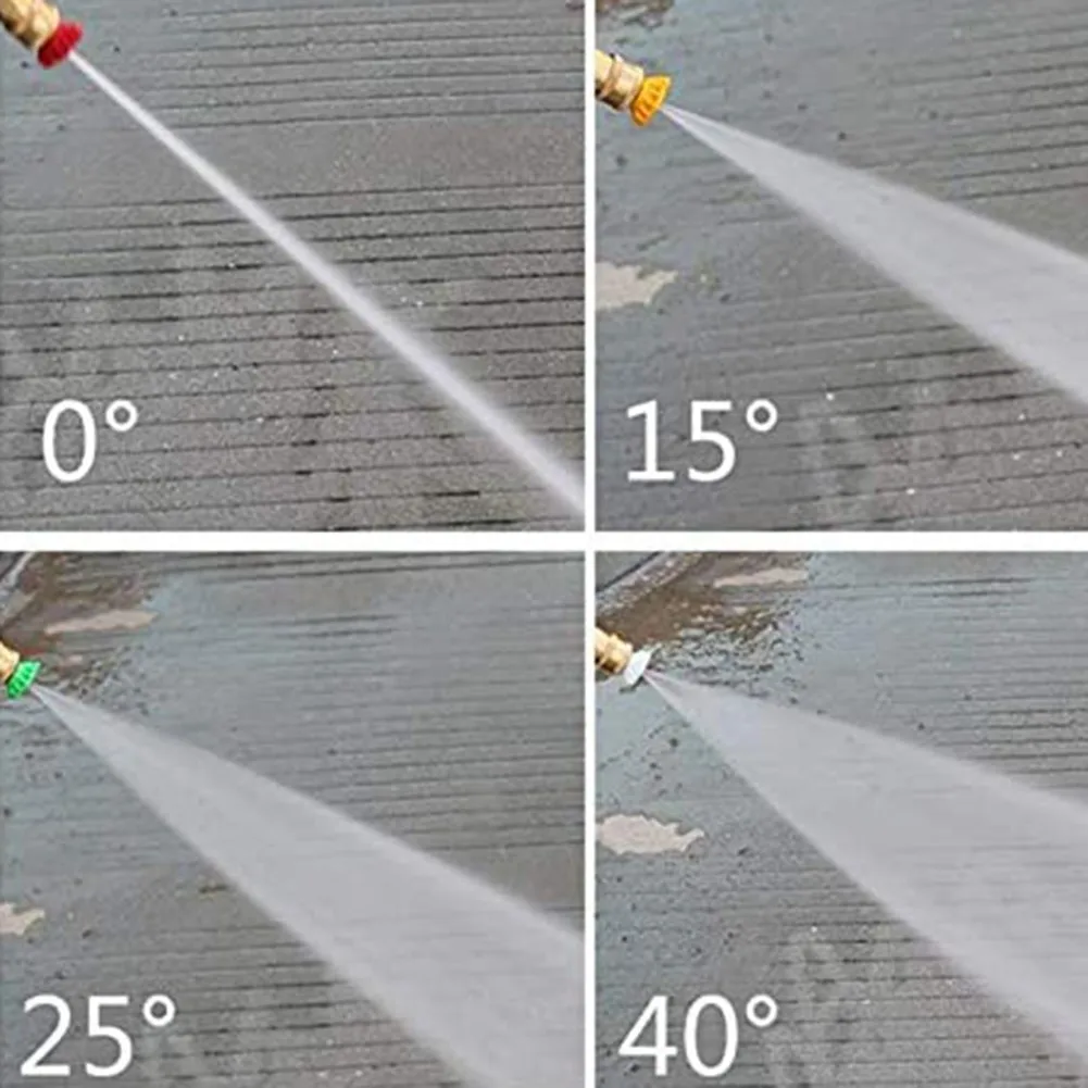

30° /90° /U-Shape High Pressure Car Washer Gun Extension Angled Lance Spray Wand Nozzle 1/4\\\" Male Plug Quick Connector Rod