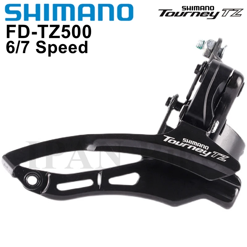 Оригинальный передний переключатель передач для велосипеда Shimano Tourney TZ FD TZ500