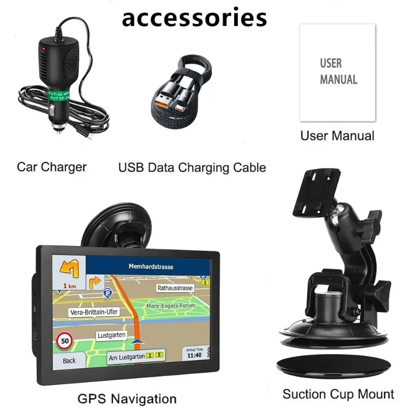 Автомобильный GPS-навигатор X90-P 9 дюймов - универсальный емкостный сенсорный экран для грузовиков и легковых автомобилей - TFT сенсорный экран +256M+16G, MP3, WMA (art.: 3920da213dbcb) - 3920da213dbcb