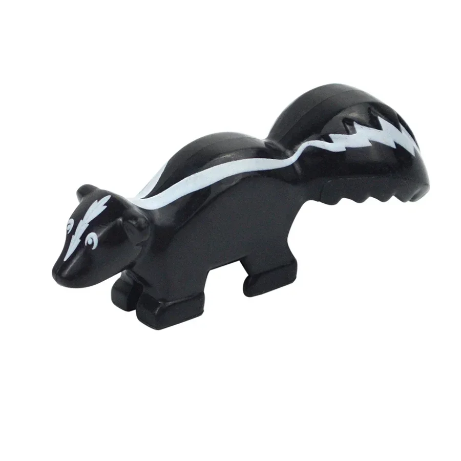 Конструктор MOC детский с животными игрушка сделай сам фламинго лебедь Выдра кот