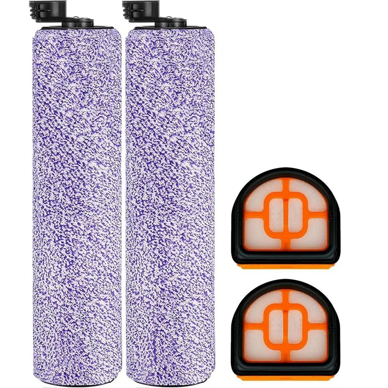 

Replacement Brushroll & Filter Replacement Accessories For Shark WD100/WD101/WD200/WD201 Hydrovac XL 3-In-1 Vacuum Cleaner
