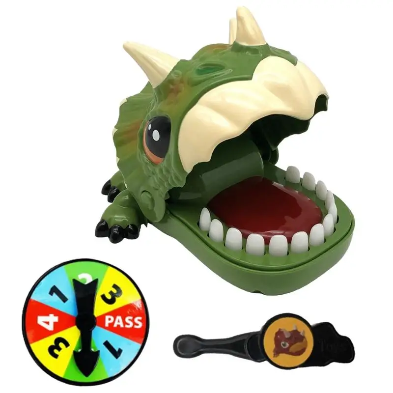 

Finger Biting Toy Triceratops Teeth Toys Game For Kids Triceratops Teeth Game Dinosaur Toy For Kids Chomp Game Ages 7 Up