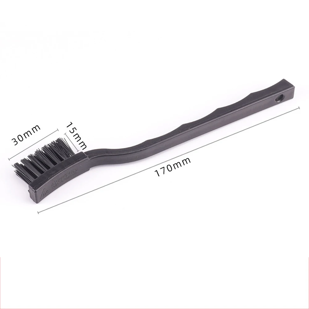 

5x Anti Static ESD Cleaning Brush Dust Removal Brush Non Slip Handle 170mm Electronic Component Repair Cleaning Brush For Mobile