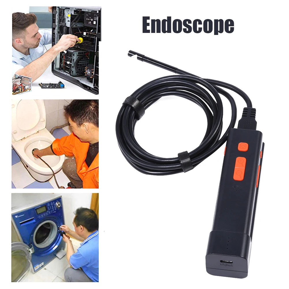 

8mm Single Shot Endoscope Camera Portable for Motor Vehicle Detector Tools 1m/2m/3.5m/5m (optional)