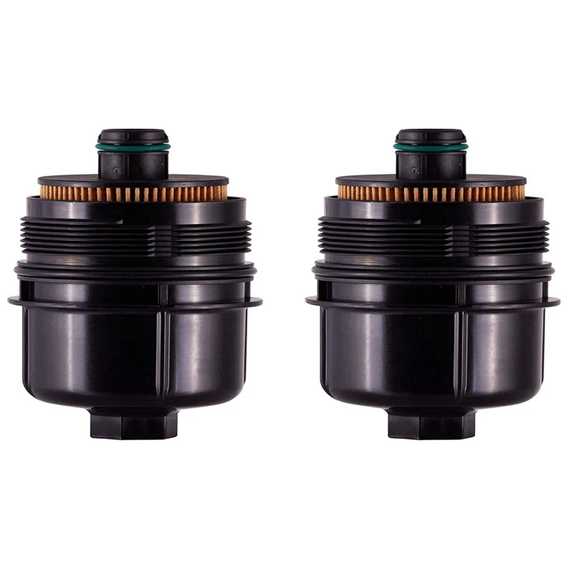 

2X Car Engine Oil Filter For Jeep Wrangler JL RAM 1500 2020 68507598AA