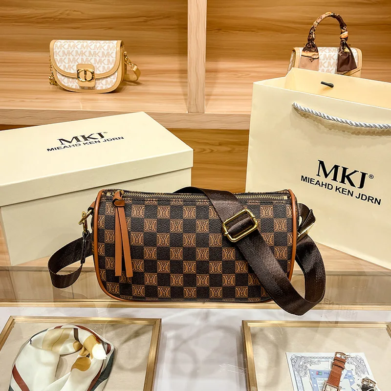 

Маленькая женская сумка MKJ, осень 2023, новая сумка через плечо, модная Ретро сумка, простая сумка B055