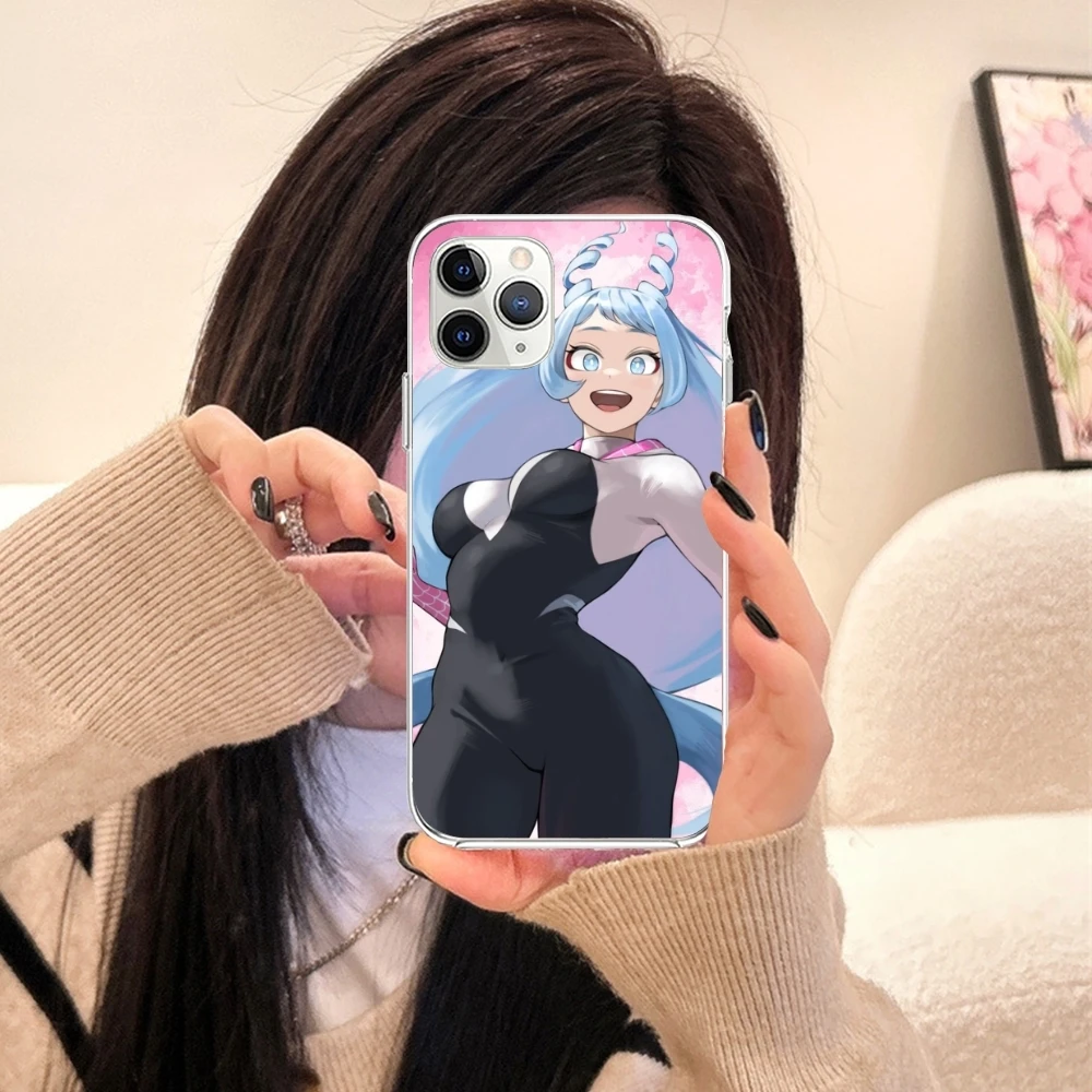 Чехол для телефона с изображением героев Nejire оформление оформления заднего вида