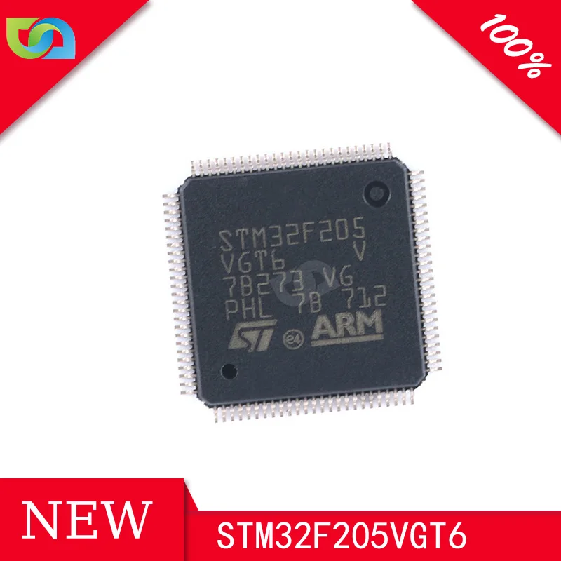 

STM32F205VGT6 новые и оригинальные электронные детали LQFP-100 интегральная схема IC чип STM32F205VGT6