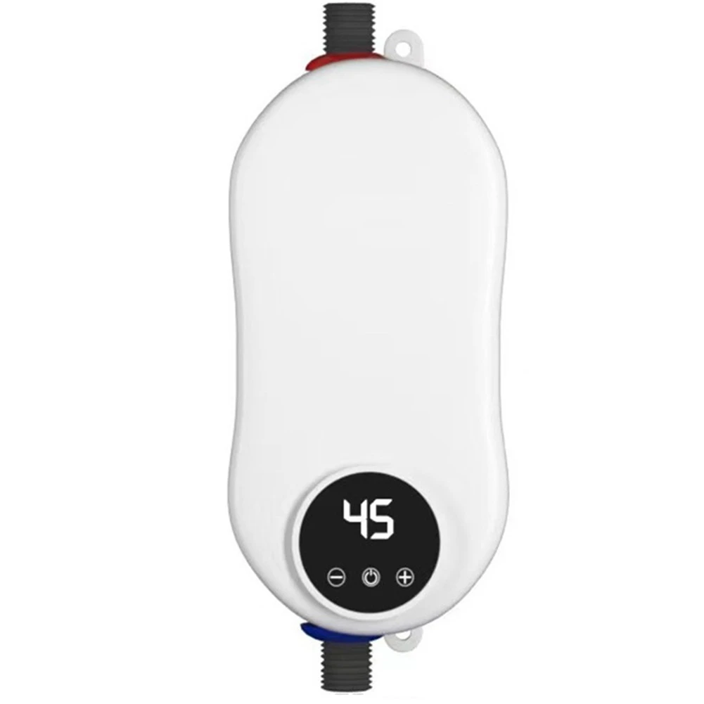 

Water Heater 4500W Portable Electric Heaters for Bathroom Hot Water Shower and Home Kitchen Heating EU Plug
