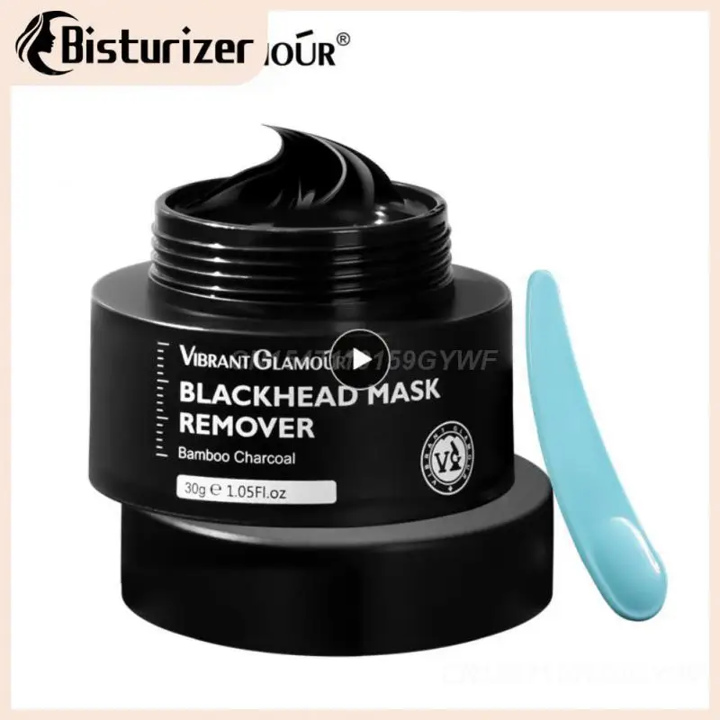 

Bamboo Charcoal Removal Blackhead Cream Cleaning Pores Dirt Balance Water Oil Secretion Fast Remove Blackheads Tearing Nose Mask