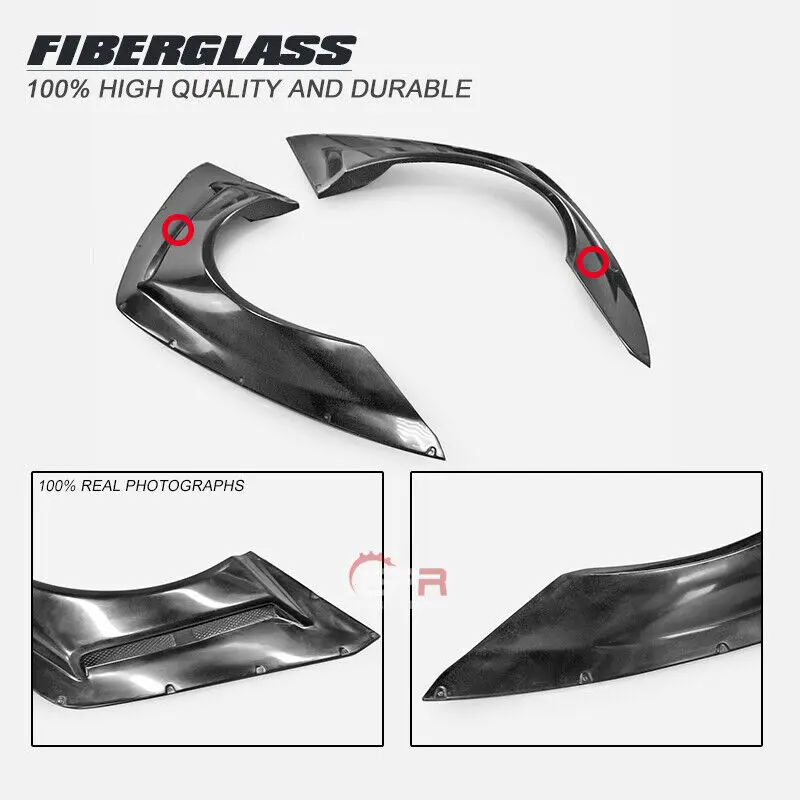 

(Local in USA) For Nissan GTR R35 2017 MY17 GRD Type Wide Bodykit Front Fender Frp Unpainted bodykits