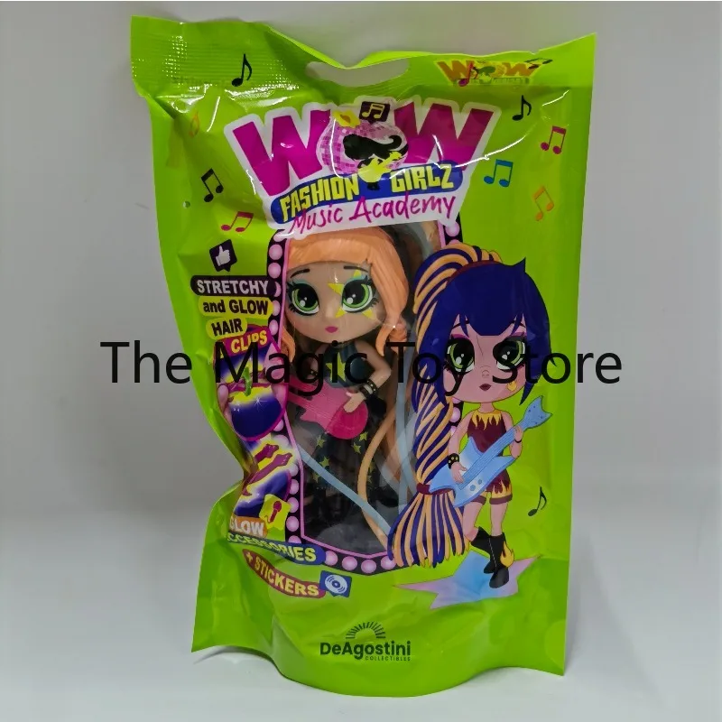Фото Оригинальная коллекционная фигурка-модель WOW Fashion Girlz Music Academy с эластичными волосами для игр и декора рабочего стола №3