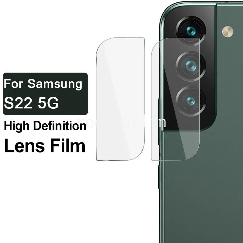 100pcs Camera Lens Protector For Samsung S22 Ultra Plus 5G Tempered Glass S22ultra Rear Lens Film For Galaxy S22+ S22Pro