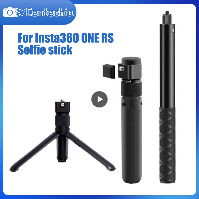 

For Insta360 Bullet Time Invisible Selfie Stick For Insta360 X3 /ONE X2 / RS / GO 2 Aluminum Alloy Tripod Selfie Stick Accessory