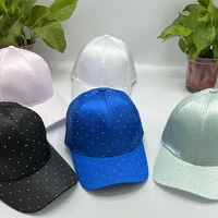 2022 new colored diamond baseball cap ladies spring and summer fashion sun hat youth shopping travel leisure mens cap cute hat