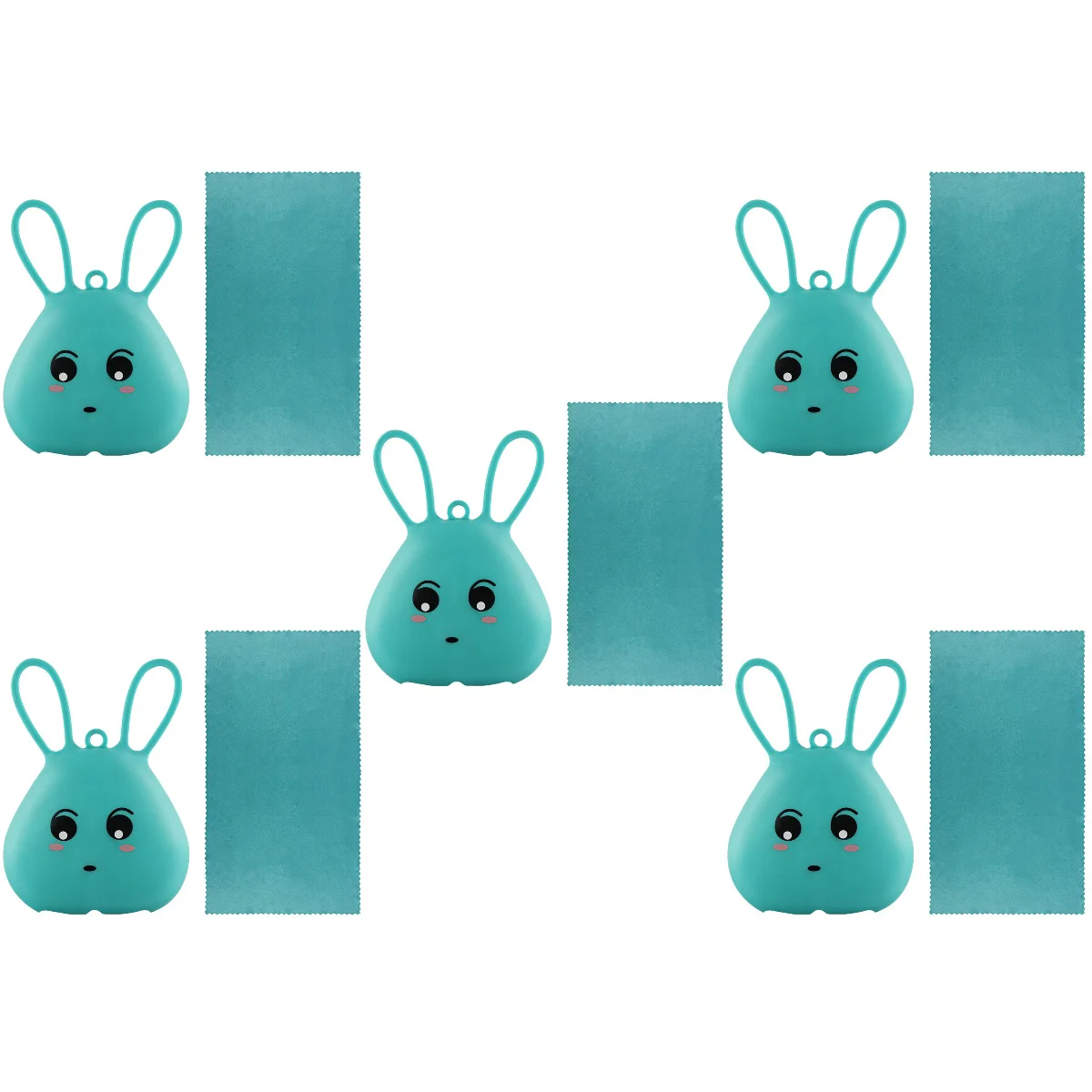 

5 Sets Cooling Reusable Delicate Cooling Towels Pocket Towel Towel for Decorate Sports Home