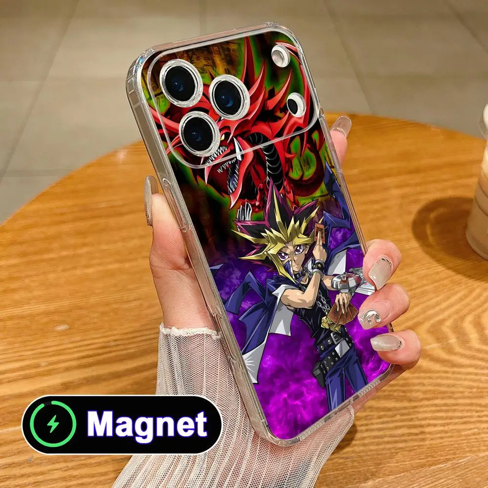 Чехол для телефона Yugioh Yami Yugi для iPhone 17 16 15 14 13 12 11 Air Pro Max Plus Mini, мягкий прозрачный чехол из ТПУ с магнитом (art.: 3920daab8fbed) - 3920daab8fbed