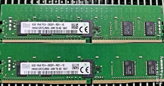 

RAM HMA81GR7CJR8N-WMServer Memory 8G DDR4 2933 REG ECC 1PCS