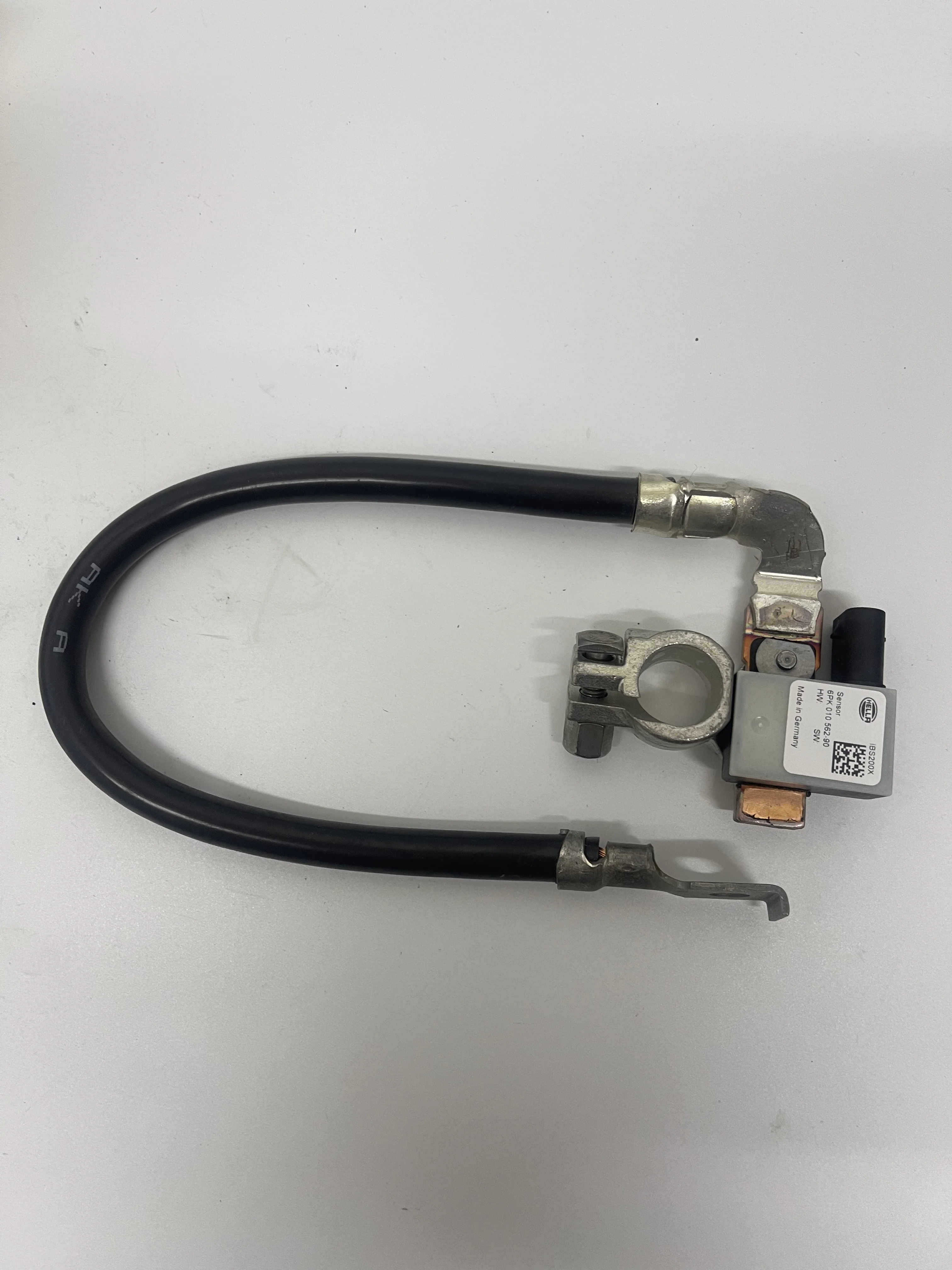 Фото 12427603567 Отрицательный провод аккумуляторной батареи IBS Intelligent Battery Sensor OEM HELLA, подходит для BM W E60 №5